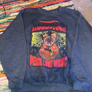 earthbound woodstock crewneck sweatshirt
